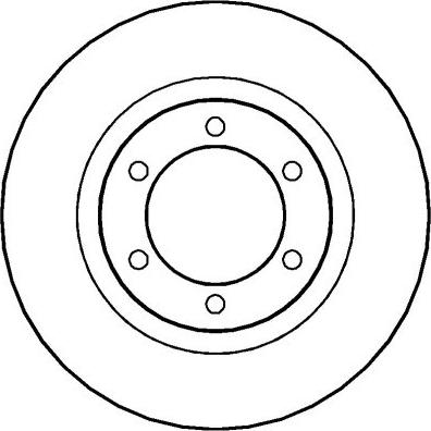 BENDIX 520974 - Гальмівний диск avtolavka.club