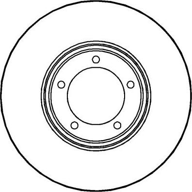 Quinton Hazell BDC5726 - Гальмівний диск avtolavka.club