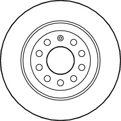 Key Parts KBD4507 - Гальмівний диск avtolavka.club