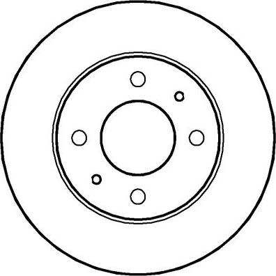 NATIONAL NBD1338 - Гальмівний диск avtolavka.club