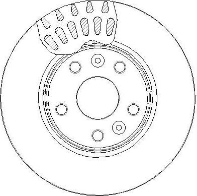 Bremsi DBA369V - Гальмівний диск avtolavka.club