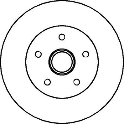 Wolf WD58080A - Гальмівний диск avtolavka.club