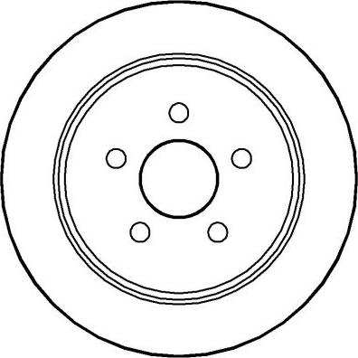 Delphi BG3593 - Гальмівний диск avtolavka.club