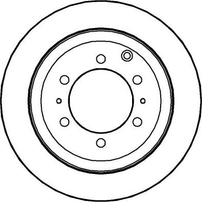 NATIONAL NBD833 - Гальмівний диск avtolavka.club