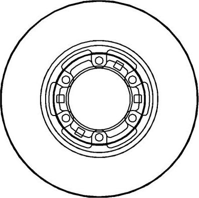 NATIONAL NBD364 - Гальмівний диск avtolavka.club