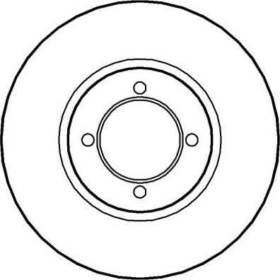 National NBD309 - Гальмівний диск avtolavka.club