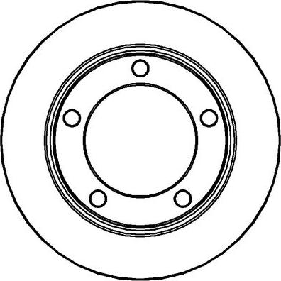 Optimal BS-2570 - Гальмівний диск avtolavka.club