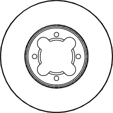 National NBD269 - Гальмівний диск avtolavka.club