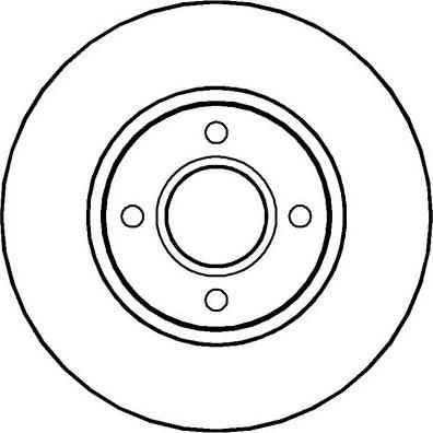 Delphi 98200092401 - Гальмівний диск avtolavka.club