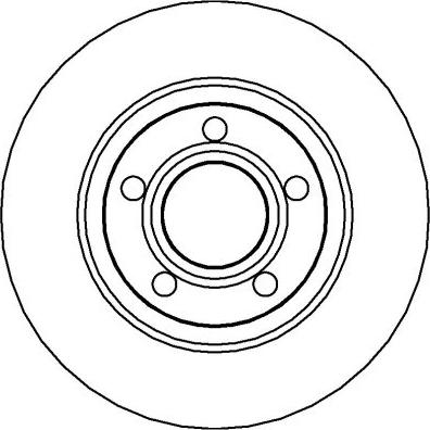 NATIONAL NBD708 - Гальмівний диск avtolavka.club