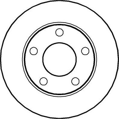 NATIONAL NBD710 - Гальмівний диск avtolavka.club