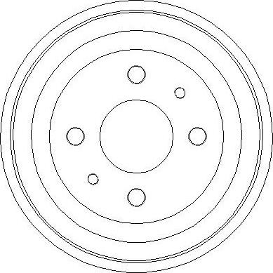 National NDR026 - Гальмівний барабан avtolavka.club