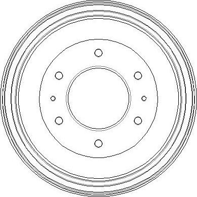 National NDR190 - Гальмівний барабан avtolavka.club