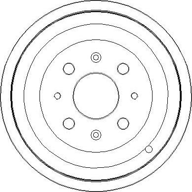 National NDR342 - Гальмівний барабан avtolavka.club