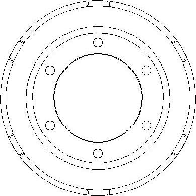 NATIONAL NDR332 - Гальмівний барабан avtolavka.club