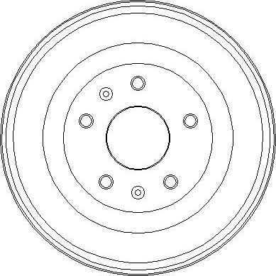 NATIONAL NDR294 - Гальмівний барабан avtolavka.club