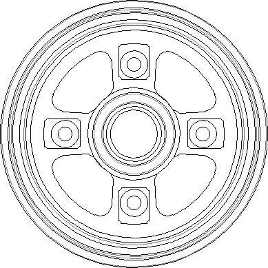 National NDR255 - Гальмівний барабан avtolavka.club