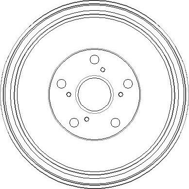 National NDR206 - Гальмівний барабан avtolavka.club