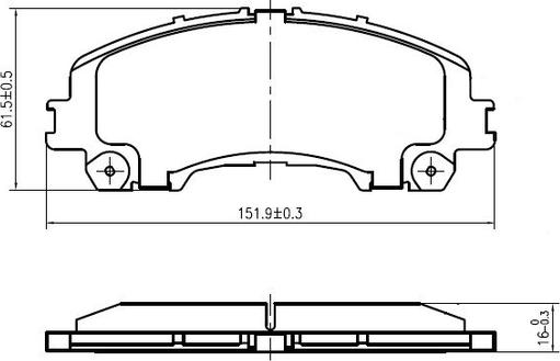 National NP2992 - Гальмівні колодки, дискові гальма avtolavka.club