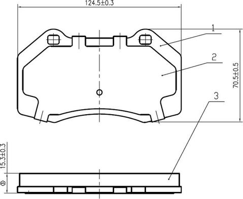 NATIONAL NP2950 - Гальмівні колодки, дискові гальма avtolavka.club