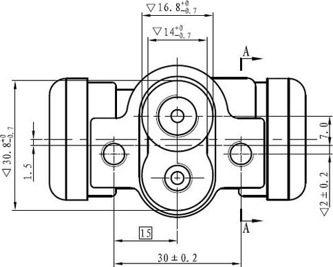 National NWC5010 - Колісний гальмівний циліндр avtolavka.club