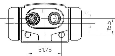 National NWC5027 - Колісний гальмівний циліндр avtolavka.club