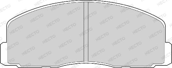 Necto FD903A - Гальмівні колодки, дискові гальма avtolavka.club