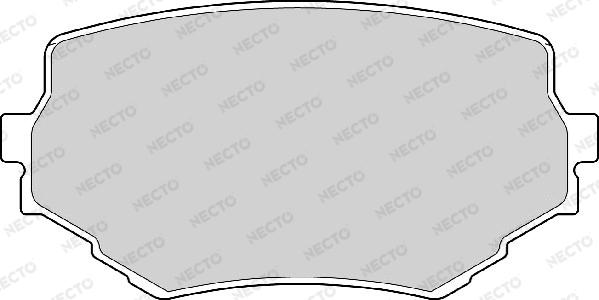 Necto FD6971A - Гальмівні колодки, дискові гальма avtolavka.club