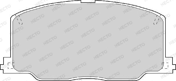 Necto FD6459A - Гальмівні колодки, дискові гальма avtolavka.club
