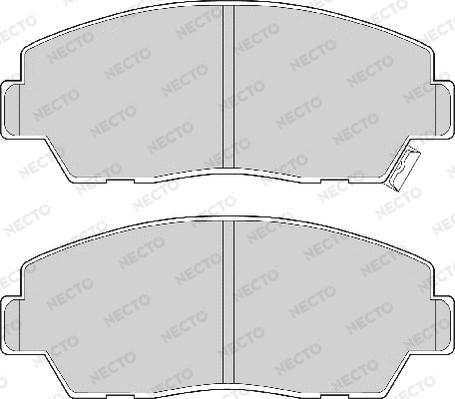 Necto FD6456A - Гальмівні колодки, дискові гальма avtolavka.club