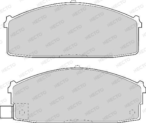 Necto FD6569A - Гальмівні колодки, дискові гальма avtolavka.club