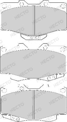 Necto FD6579A - Гальмівні колодки, дискові гальма avtolavka.club