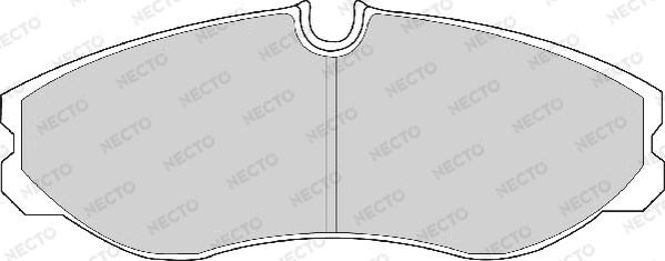 Necto FD6623A - Гальмівні колодки, дискові гальма avtolavka.club