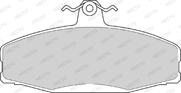 Necto FD6386A - Гальмівні колодки, дискові гальма avtolavka.club