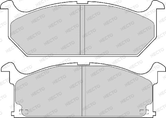 Remsa PCA035800 - Гальмівні колодки, дискові гальма avtolavka.club