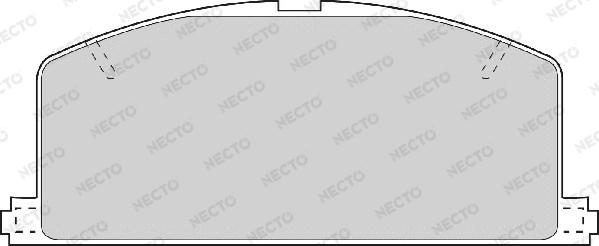 Necto FD6200A - Гальмівні колодки, дискові гальма avtolavka.club