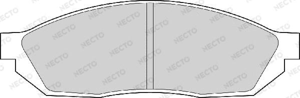 Necto FD854A - Гальмівні колодки, дискові гальма avtolavka.club