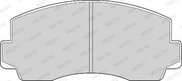 Necto FD881A - Гальмівні колодки, дискові гальма avtolavka.club