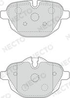 Necto FD7521A - Гальмівні колодки, дискові гальма avtolavka.club