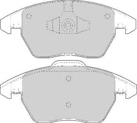 Necto FD7146N - Гальмівні колодки, дискові гальма avtolavka.club