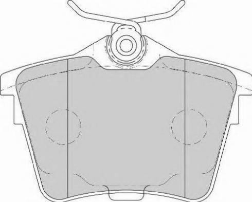 Necto FD7106N - Гальмівні колодки, дискові гальма avtolavka.club