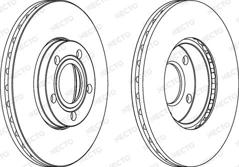 Necto WN934 - Гальмівний диск avtolavka.club