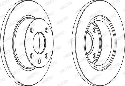 Necto WN938 - Гальмівний диск avtolavka.club