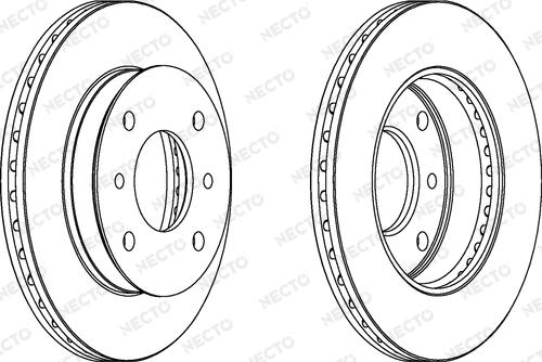 Necto WN515 - Гальмівний диск avtolavka.club