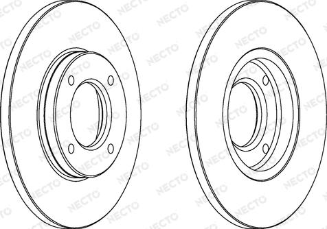Necto WN580 - Гальмівний диск avtolavka.club
