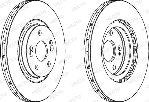 Necto WN668 - Гальмівний диск avtolavka.club