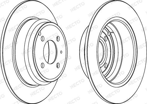 Necto WN600 - Гальмівний диск avtolavka.club