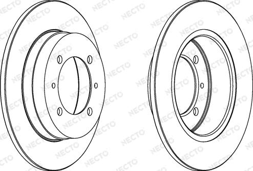 Necto WN607 - Гальмівний диск avtolavka.club