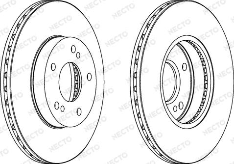Necto WN689 - Гальмівний диск avtolavka.club