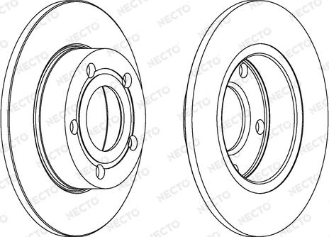 Necto WN626 - Гальмівний диск avtolavka.club
